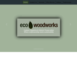 ecowoodworks.com screenshot