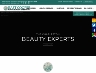 ecplasticsurgery.com screenshot