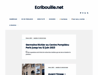 ecribouille.net screenshot