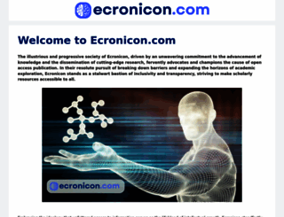 ecronicon.com screenshot