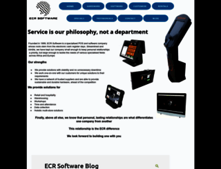 ecrsoftware.co.za screenshot