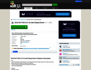 ecs-g41t-m13-v1-0-intel-chipset-driver.soft32.com screenshot