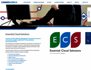 ecs-uk.net screenshot