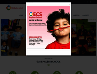 ecsbaglessschool.com screenshot
