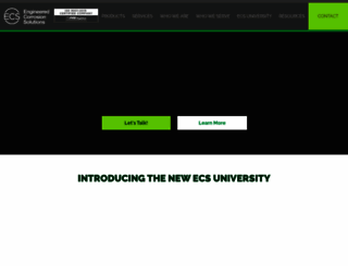 ecscorrosion.com screenshot