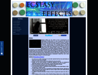 ecstasyeffects.net screenshot