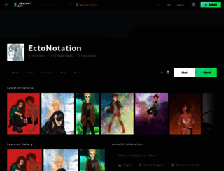 ectonotation.deviantart.com screenshot