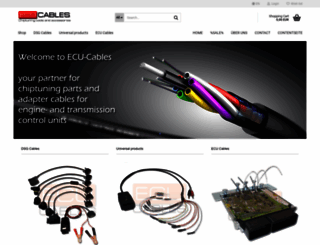 ecu-cables.de screenshot
