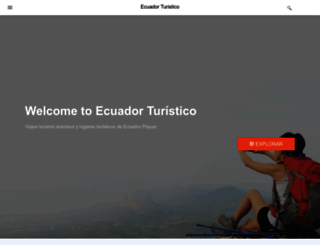 ecuador-turistico.com screenshot