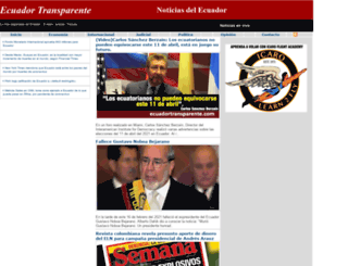 ecuadortransparente.com screenshot