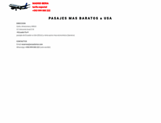 ecuadortur.com screenshot