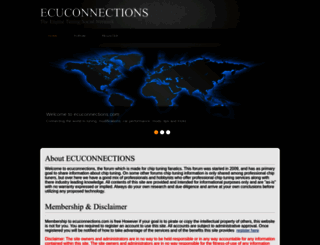 ecuconnections.com screenshot