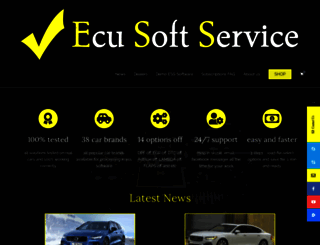 ecusoftservice.com screenshot