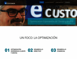 ecustomer.es screenshot