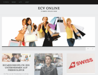 ecv-online.ch screenshot