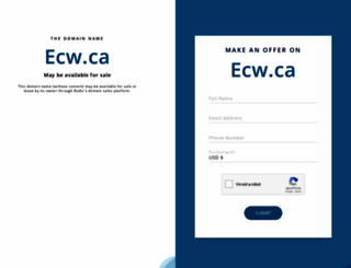 ecw.ca screenshot