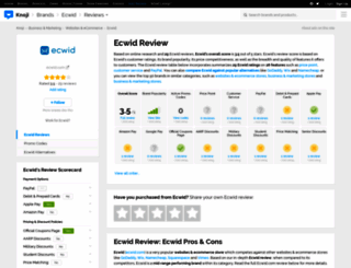 ecwid.knoji.com screenshot