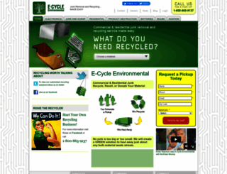 ecycleenvironmental.com screenshot