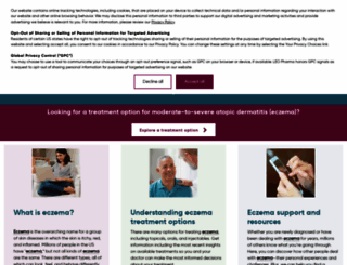 eczema.com screenshot