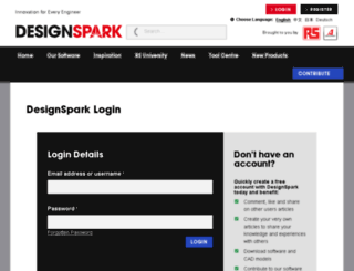 eda.designspark.com screenshot