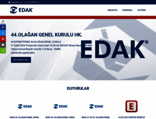 edak.org.tr screenshot