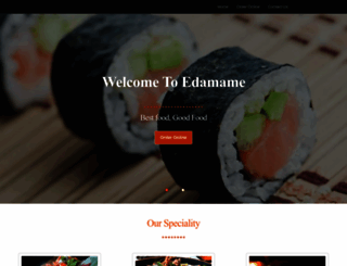 edamamejapanese.com screenshot