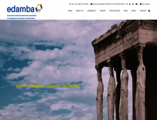 edamba.eu screenshot