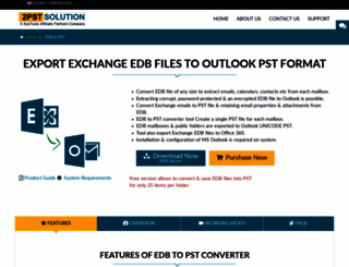 edb.2pst.net screenshot
