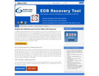 edbrecoverytool.recoveredbtopst.com screenshot