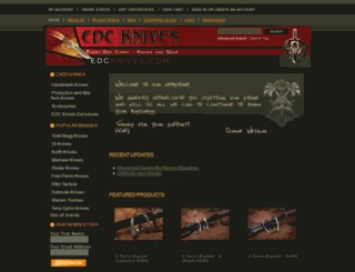edcknives.com screenshot
