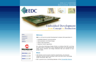 edcmicrochip.com screenshot