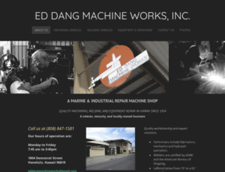 eddangmachineworks.com screenshot
