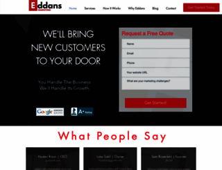 eddansmarketing.com screenshot