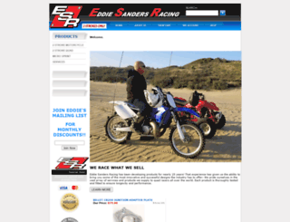 eddie-sanders-racing.com screenshot