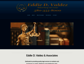 eddiedvaldez.com screenshot