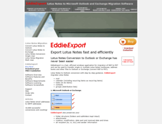 eddieexport.com screenshot