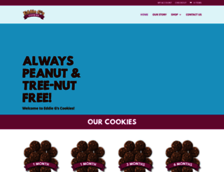 eddiegscookies.com screenshot
