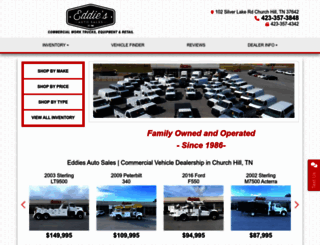 eddiesautosales.net screenshot