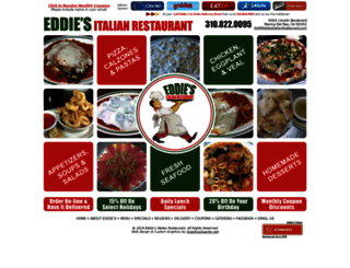 eddiesitalianrestaurant.com screenshot
