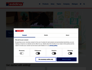 edding.com.ar screenshot