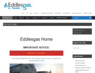 eddlesgas.co.za screenshot