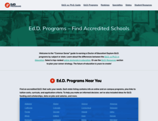 eddprograms.org screenshot