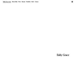eddygrace.com screenshot