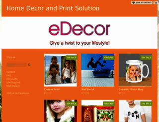 edecor.storenvy.com screenshot