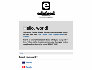 edefeed.com screenshot