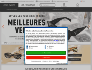 edel-optics.fr screenshot