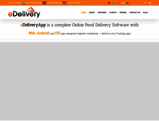 edeliveryapp.com screenshot