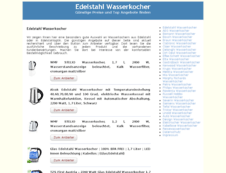 edelstahl-wasserkocher.com screenshot