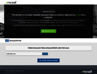 edeltreff.de screenshot