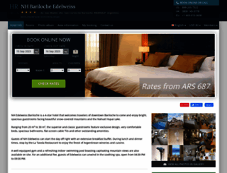 edelweiss-hotel-bariloche.h-rez.com screenshot